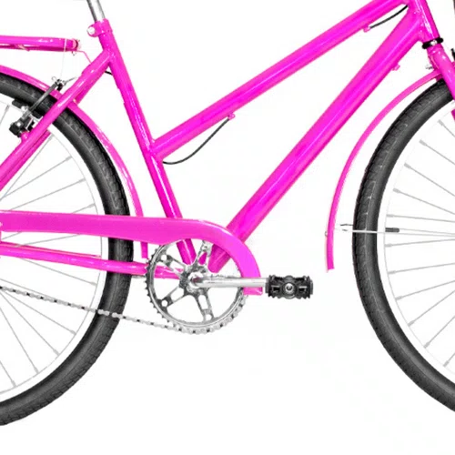 Bicicleta 26 Pink Poti Aro Aluminio