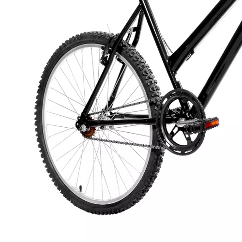 Bicicleta 26 Preta Urbana Aro Alumínio