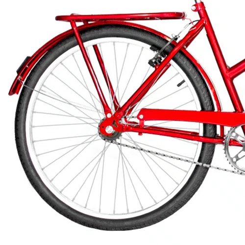 Bicicleta 26 Vermelha Poti Aro Aluminio