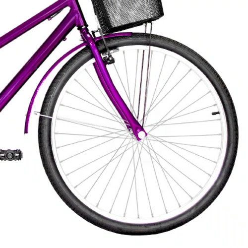 Bicicleta 26 Violeta Poti Aro Aluminio