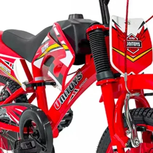 Bicicleta Aro 16" Moto Cross Vermelha