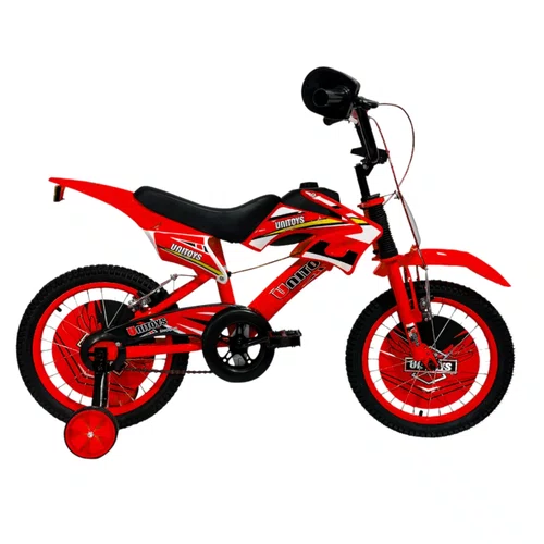 Bicicleta Aro 16" Moto Cross Vermelha