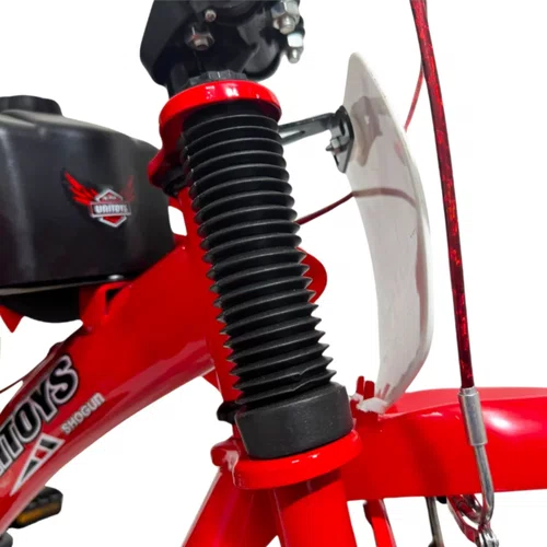 Bicicleta Aro 16" Moto Cross Vermelha