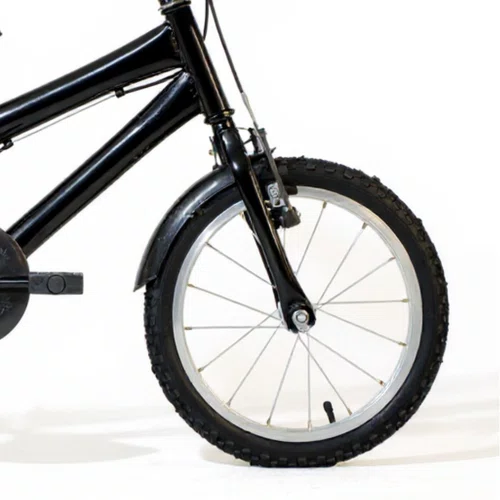 Bicicleta 16 Masculina Preta Infantil Aro Alumínio