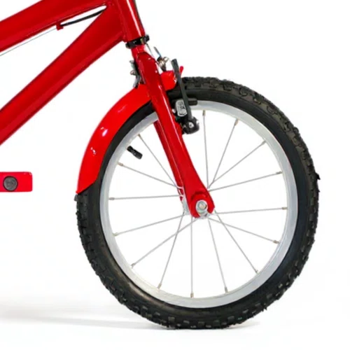 Bicicleta 16 Feminina Vermelha Infantil Aro Alumínio