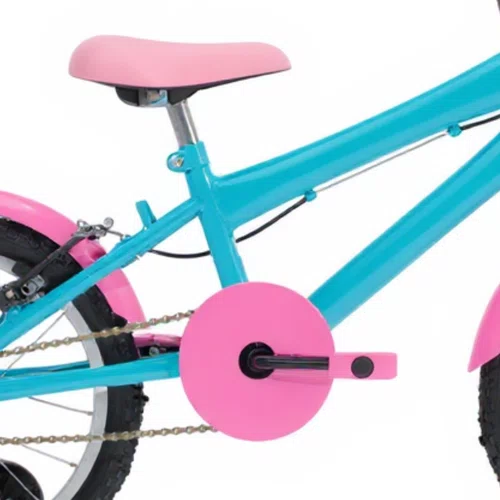Bicicleta 16 Feminina Azul Claro Infantil Aro Alumínio