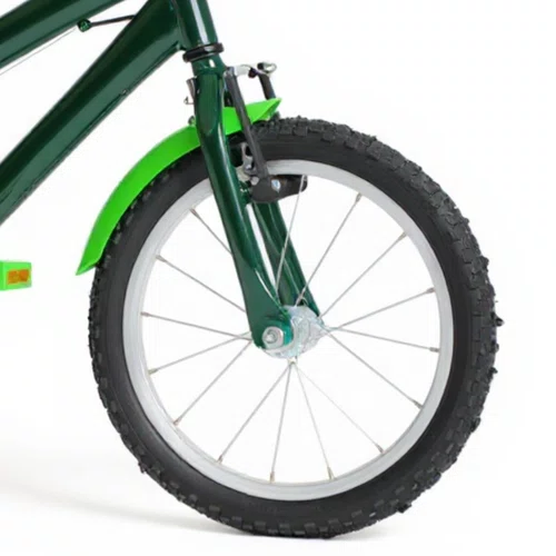 Bicicleta 16 Masculina Verde Infantil Aro Alumínio