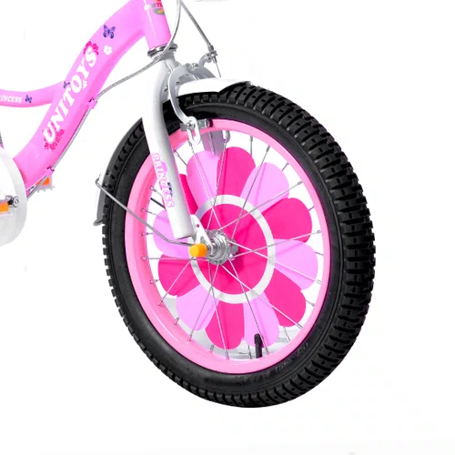 Bicicleta Unitoys Aro 14 Princess | Infantil Menina | Com Rodinhas