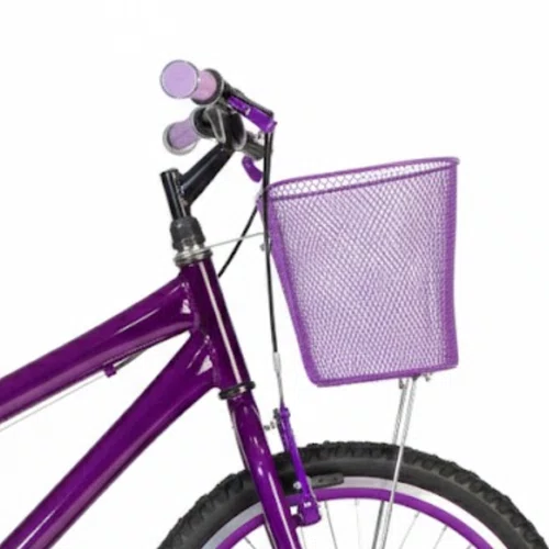 Bicicleta 20 Feminina Violeta Infantil Aro Aero Violeta