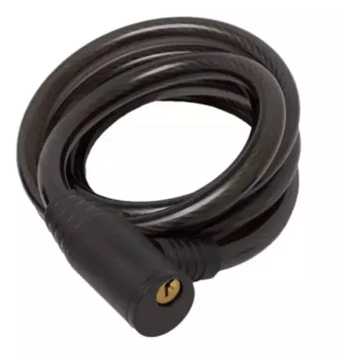 Cadeado Para Bicicleta Com Chave - 12mm X 1000mm Gta Preto