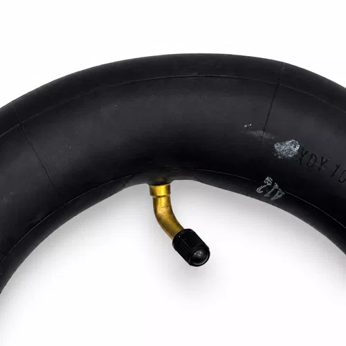 Câmara 10x2.50 Patinete Elétrico Válvula Bico Curvo Reforçada