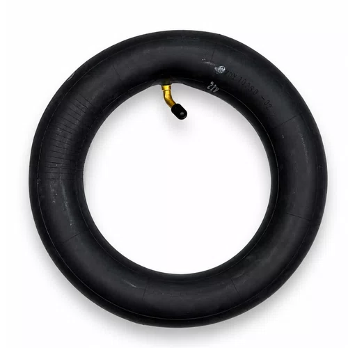 Câmara 10x2.50 Patinete Elétrico Válvula Bico Curvo Reforçada