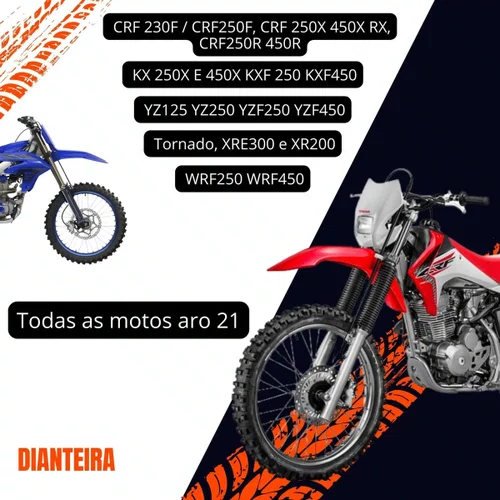 Câmara Ar Moto Aro 21 Dianteira Xre 300/xr 250/tornado 250