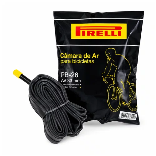 Câmara de Ar Pirelli PB26 Aro 26 Ceci Brisa Bico Grosso