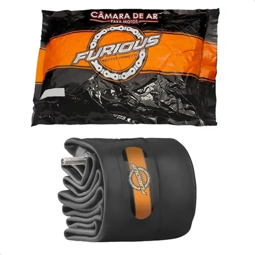 Câmara de ar Aro 17 Bros XRE 190 Crosser Lander nx400 Traseiro