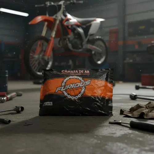 Câmara de ar Aro 17 Bros XRE 190 Crosser Lander nx400 Traseiro