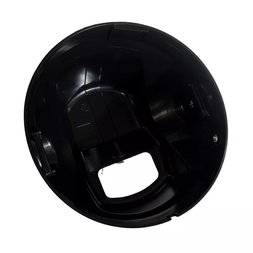 Carcaça de Farol Redonda Plasmoto Honda Titan 150 (04-08) / Fan 150 (até 13) - Preta