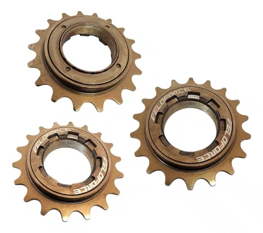 Catraca Roda Livre BMX Veloforce 18 Dentes 120 Cliques Du Grau Marrom
