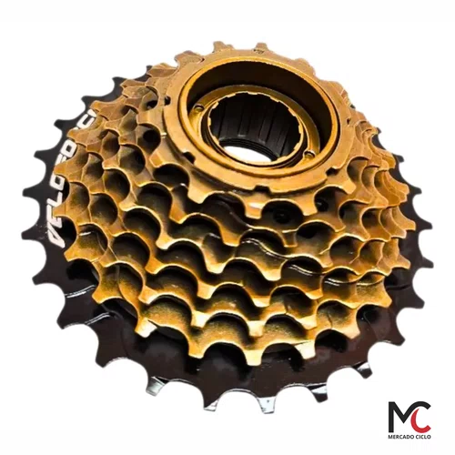 Catraca Roda Livre Veloforce 7 Velocidades 11-28D 120 Cliques