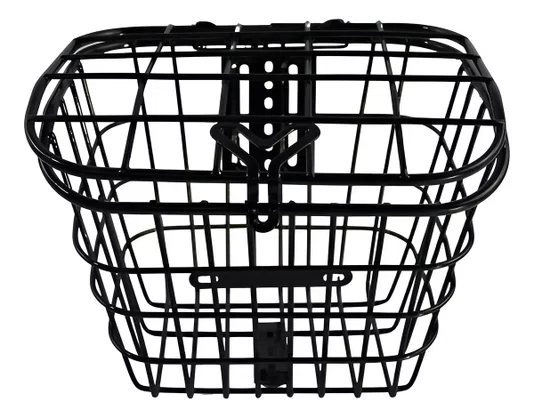 Cesta Para Bicicleta 26 Reforçada Grande Com Tampa