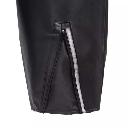 Capa de Chuva Alba- Tamanho G - Conjunto Jaqueta + Calça - Moto Preta