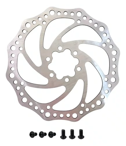 Disco Rotor Absolute 160mm Inox Freio Mec Hidr 6 Furos