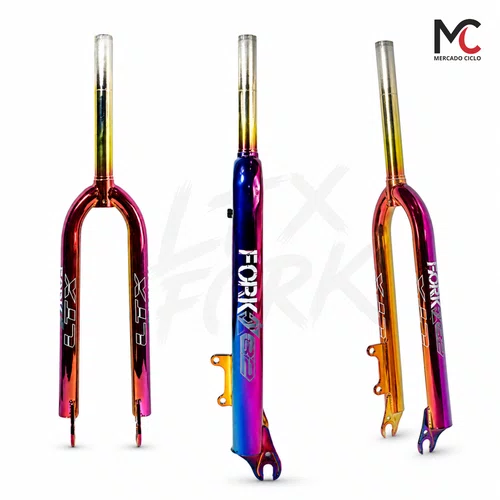 Garfo Rígido LTX FORK Do Grau Aro 26 Aheadset Freio Disco