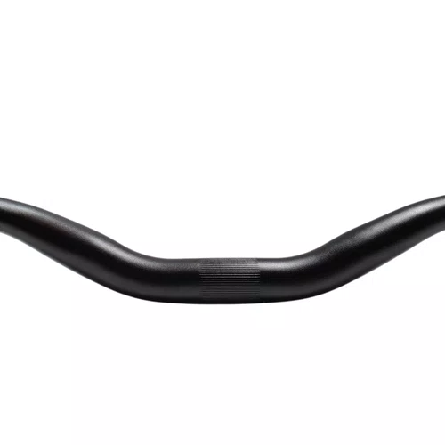 Guidão Voador 31.8x680mm Rise 60mm Aço Bike Grau Preto Fosco