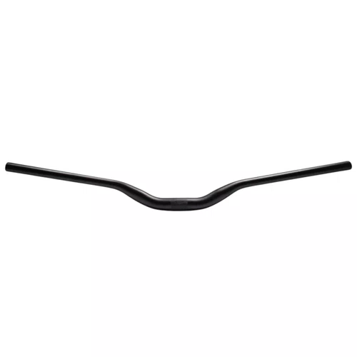 Guidão Voador 31.8x680mm Rise 60mm Aço Bike Grau Preto Fosco