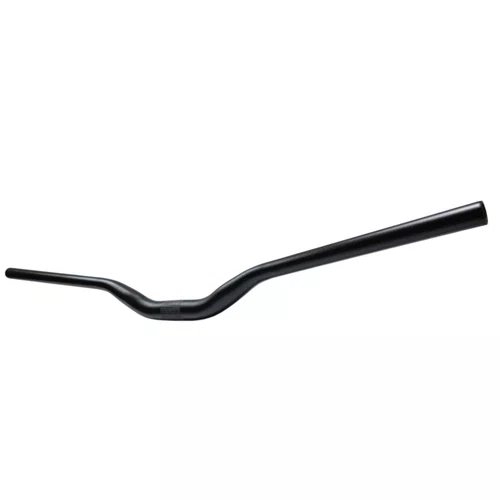 Guidão Voador 31.8x680mm Rise 60mm Aço Bike Grau Preto Fosco