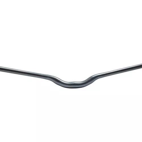 Guidão Voador 31.8x680mm Rise 60mm Aço Bike Grau Grafite Brilhante