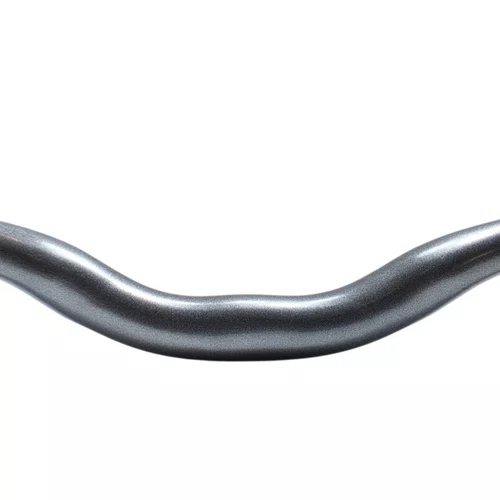 Guidão Voador 31.8x680mm Rise 60mm Aço Bike Grau Grafite Brilhante
