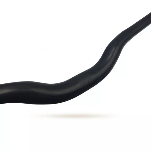 Guidão MTB Voador Aço 31.8x680mm Rise 60mm Preto Bike Grau Freeride Reforçado
