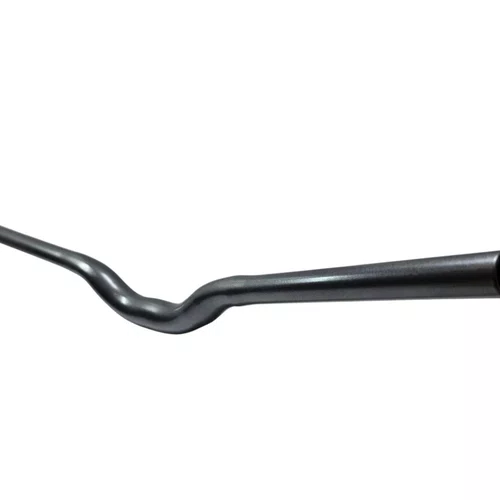 Guidão Voador 31.8x680mm Rise 60mm Aço Bike Grau Grafite Brilhante