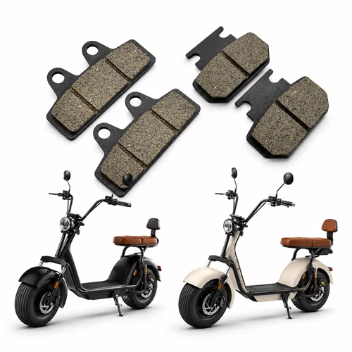 Kit Pastilha Freio Pequena e Grande Bike/Scooter Elétrica