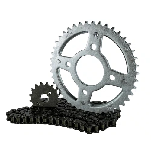 Kit Relação Transmissão Pandão Honda CG 150 Titan/Fan/Start (2004-2015) - Aço 1045