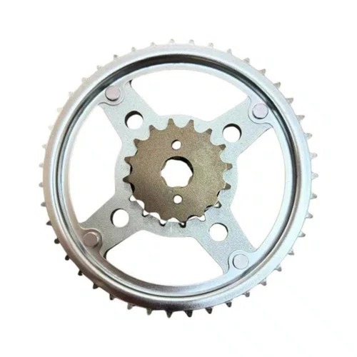 Kit Relação Transmissão Pandão Honda CG 160 Titan/Fan/Start (2016-2025) - Aço 1045