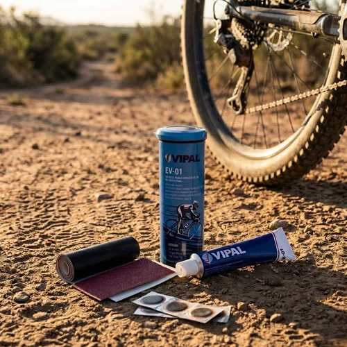 Kit Remendo Bike Pneu Camara De Ar +10 Reparos Estrela Vipal