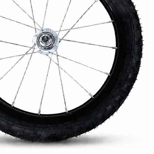Kit Roda Traseira A16 Colorida Preto Pneu+Câmara