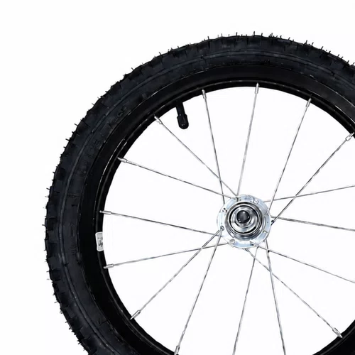 Kit Roda Traseira A16 Colorida Preto Pneu+Câmara