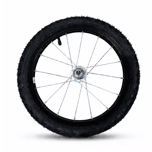Kit Roda Traseira A16 Colorida Preto Pneu+Câmara