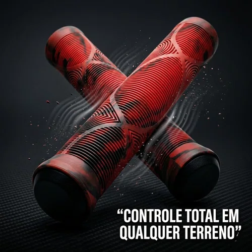 MANOPLA BMX III MOD.GIOS VERMELHO