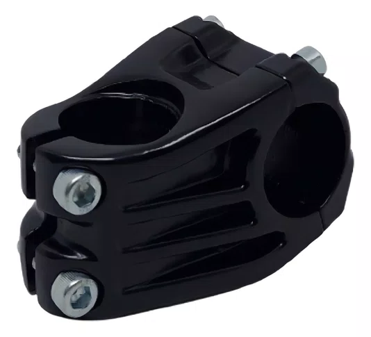 Mesa Suporte Guidão Ahead Falcon Bike Aluminio 31.8mm X 45mm Comprimento 4.5 cm Cor Preto