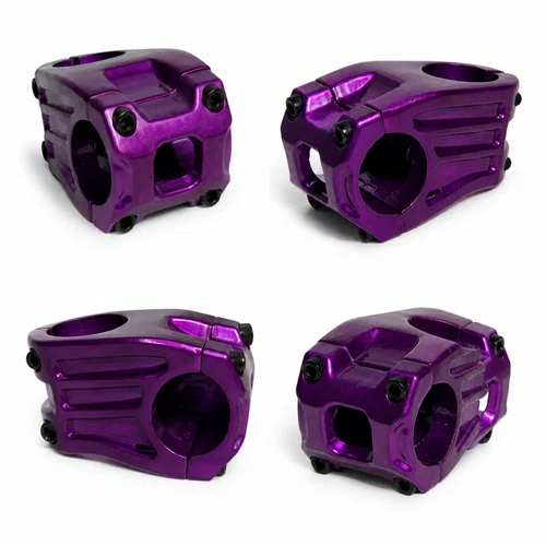 Mesa Suporte Guidão GTU Traker Ahead 31.8 Alumínio 40mm Violeta Metálico