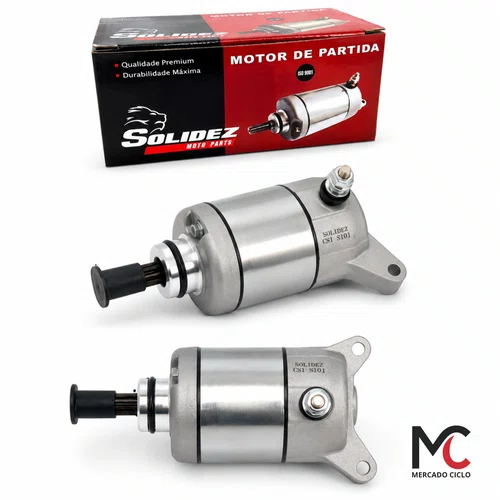 Motor de Partida CG 150 Titan 2004 a 2009 CG125 2009-2013 Bros 125/150