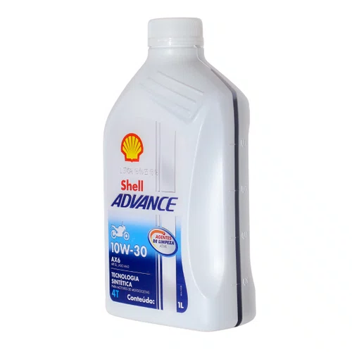 Óleo Shell Advance 4T 10W-30 Original - Lubrificante Semi Sintético Honda/Yamaha