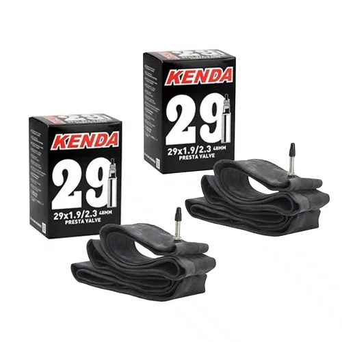 Par Câmara De Ar Kenda p/ Bike 29 Bico Fino Presta 48mm
