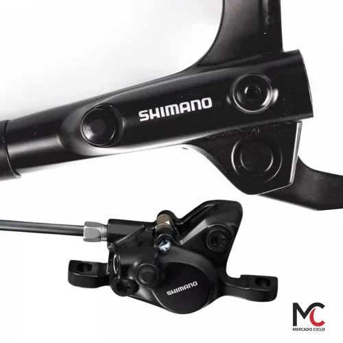 Par Freio Hidráulico Shimano MT200 Dianteiro Traseiro MTB