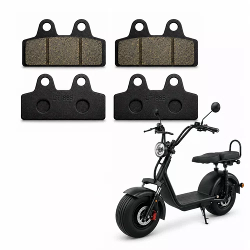 Par Pastilha Freio Grande Para Bike/Scooter Elétrica - 2 pares
