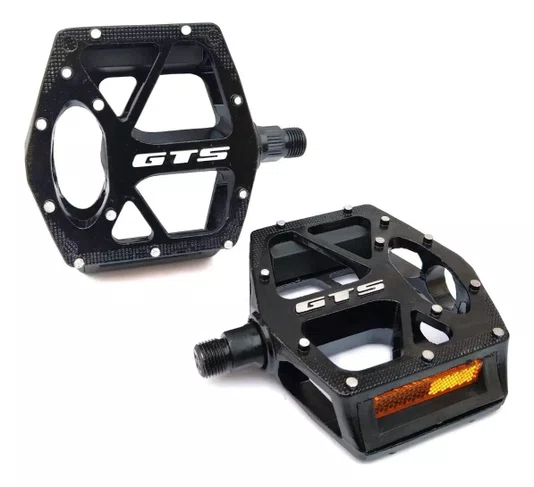 Par Pedal Bike GTS Plataforma Rosca Grossa 9/16 Esferado